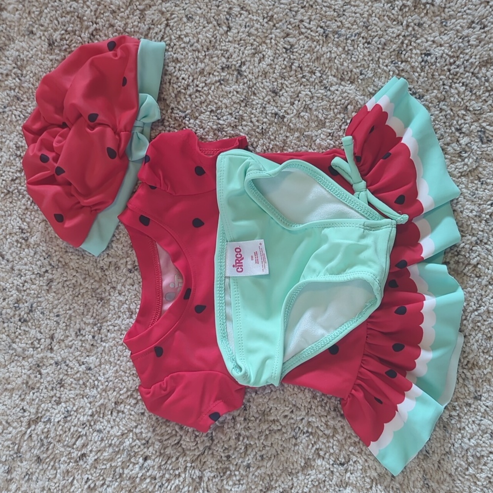 Circo Watermelon Swim Rashguard Set - Picture 3 of 3
